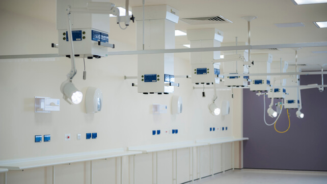 modular hospital room