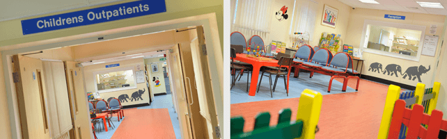 Children's Waiting Area and Reception