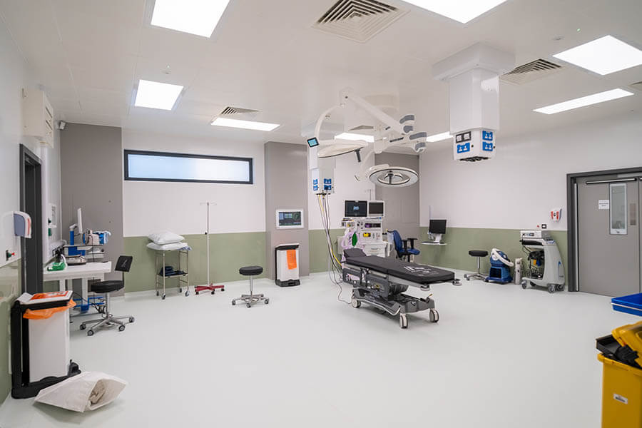 Yeovil Hospital MMC – Operating Theatre